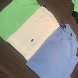 Sleeveless Polo Tank 3 Pack in XL